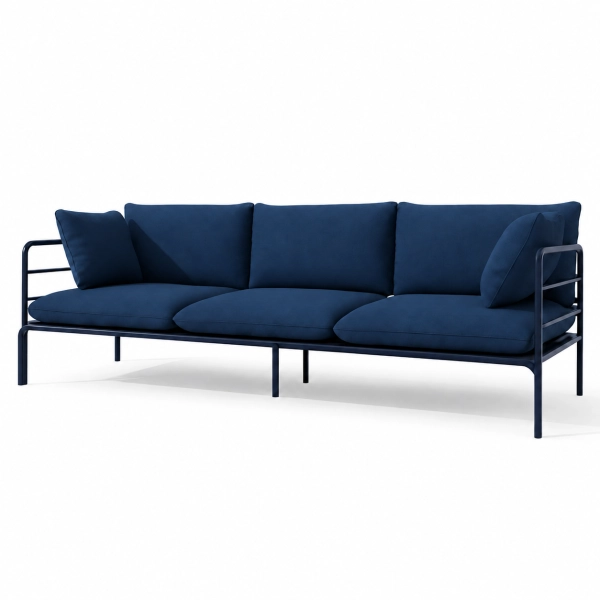 Zestaw Wypoczynkowy Ogrodowy BELLANTI Venezia Midnight Blue 4os.+2